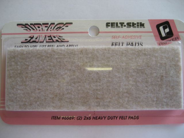 Heavy duty adhesive felt pads-pmt 6589