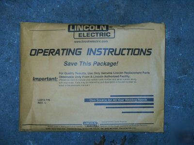 New licoln electric precision tig 185 never used 