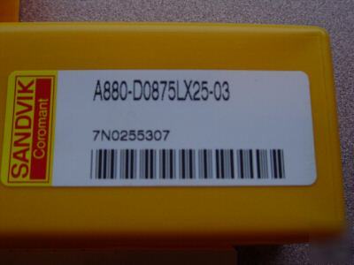 New sandvik 880 series u drill 7/8