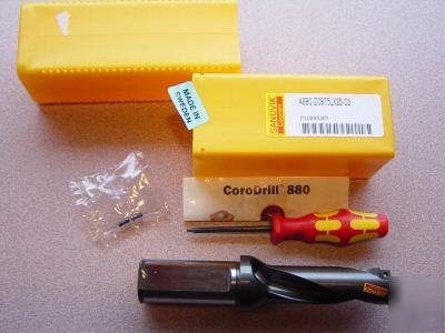New sandvik 880 series u drill 7/8