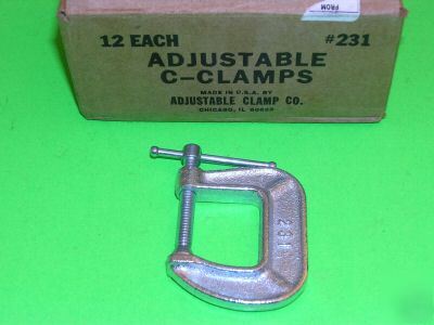 New 12 pony medium throat c clamps aircraft tools