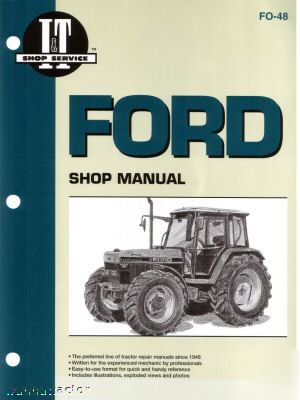 New ford holland 5640 thru 8340 tractor workshop manual