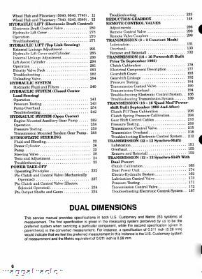 New ford holland 5640 thru 8340 tractor workshop manual
