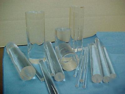 Round acrylic rods 1-1/2