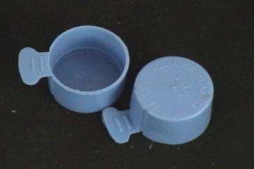 90 count y-tear caps pipe thread cover end caps 1/2