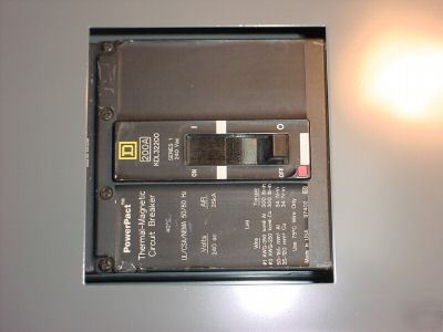 Sq-d QOL3225 - 3 phase 200 amp panel and main breaker