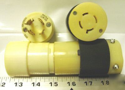 New generator cord end set 3 pole 4 wire 20A 125/250V 