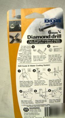 Boa 6MM diameter diamond drill bit 