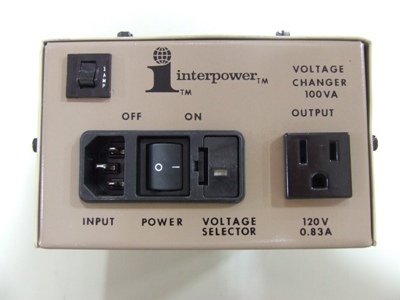 Interpower voltage changer 238-9603