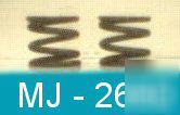 Pair of steel springs