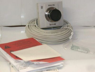 Philips bosch vc 86775TO2 ccd b& w camera 4MM cs lens