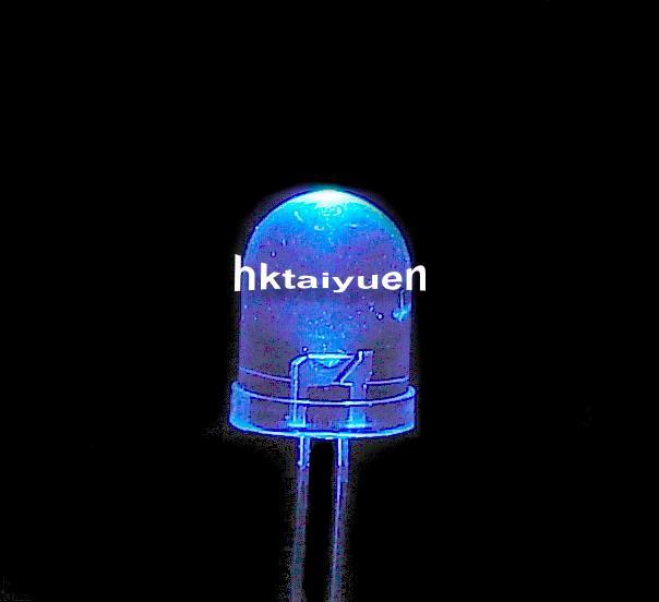 20 blue, 10 white 10MM leds free resistor