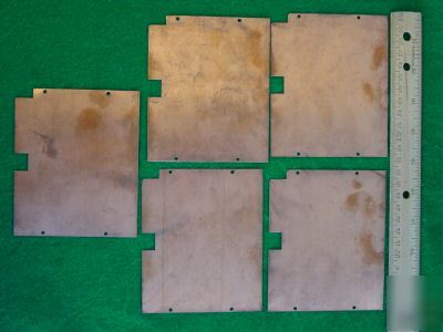 Copper sheet~five (5) pieces~4