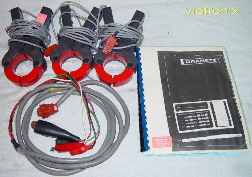 Dranetz 808 power demand analyzer w/ opt 106