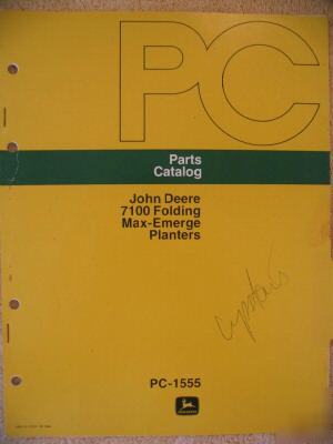 John deere 7100 folding maxemerge planter parts manual