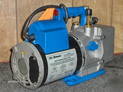 Robinair 6 cfm vacuum pump model 15600-reman'd