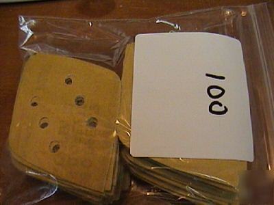 Lot of 100 even cut abrasive diamond sanding disc P220
