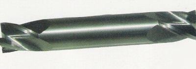 New - usa solid carbide double end mill 4FL 3/8