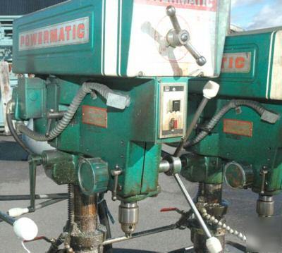 Powermatic 4 spindle drill press: 