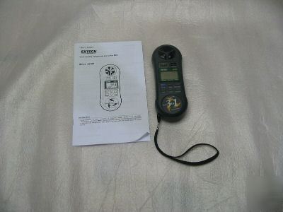 Extech 45160 3-in-1 humidity temperature airflow meter