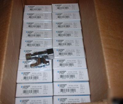 New lot legend chrome plumbing valve valves t-596