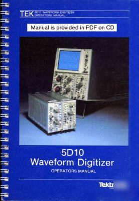 Tek 5D10 operators manual 2 resolutions no missing pgs