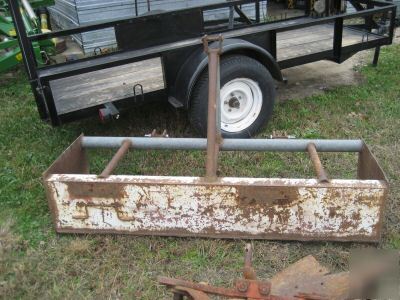 Used six ft box blade