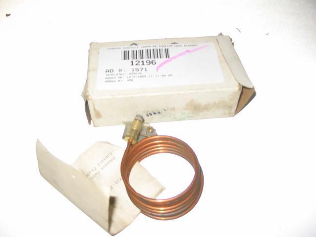 Johnson controls Y80AA-48 ignitor lead element