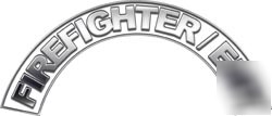 Helmet arcs rockers FF50 reflective firefighter emt wht
