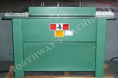 New tinknocker 20 ga button lock sheet metal machine