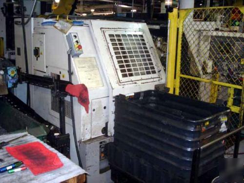 Okuma LB15II-c big bore 2-axis cnc turning machine