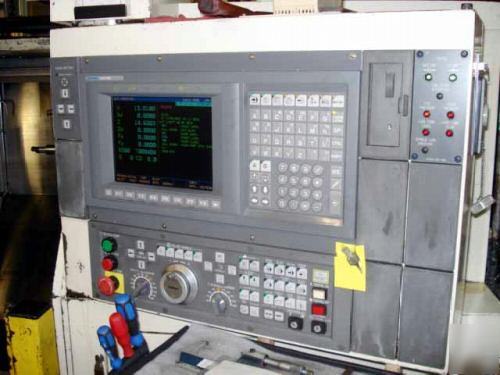 Okuma LB15II-c big bore 2-axis cnc turning machine