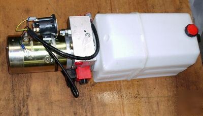 Hydraulic power unit double acting power up power dn