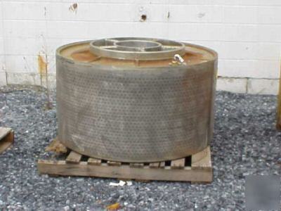 48 x 24 tolhurst stainless steel perforated basket