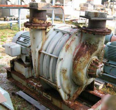 60 hp hoffman blower exhauster model 74104A2 (1499-02)