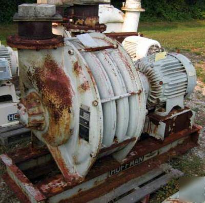 60 hp hoffman blower exhauster model 74104A2 (1499-02)
