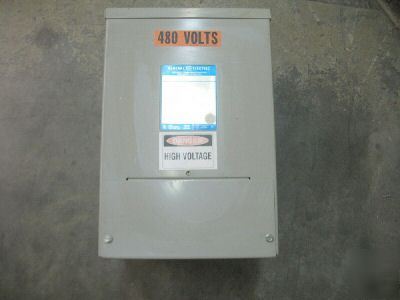 Ge 10KVA single phase transformer 240-480 120/240