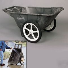 Replacement wheel for RCP5642 rubbermaid yard cart 