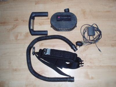 Speedglas 3M personal air respirator for welders.