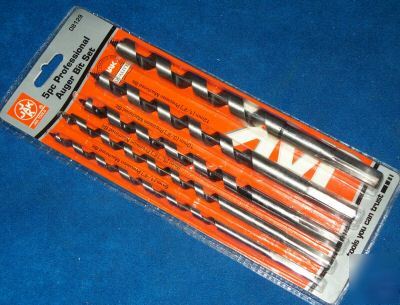 5PIECE jak tools professional auger bit set - 6-14MM