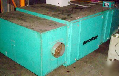Aerology industrial air cleaner, smoke hog