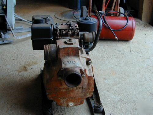 Commercial trash pump 8HP briggs 385 gpm water pump