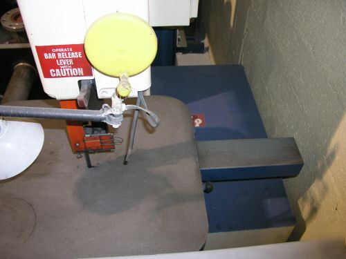 Grob vertical band saw model 4V-18, great condition 