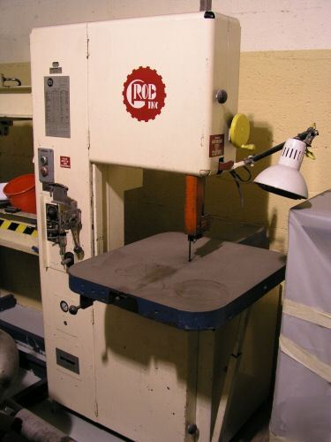 Grob vertical band saw model 4V-18, great condition 