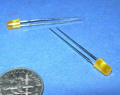Hlmp-M301 hp yellow led 4MM led flat top nos