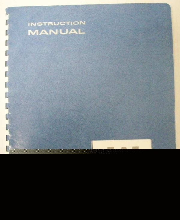 Tektronix 1A1 plug-in instruction manual - $5 shipping 