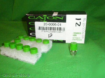Cajon 1/4 in. pipe plug 20-0006-01 (box of 12)