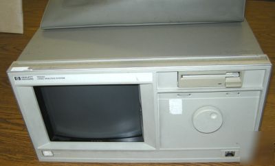 Hewlett packard hp 16500A logic system analyzer +probes