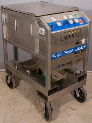 Nib cae/alpheus/cold jet mi last sdi-5 dry ice cleaner