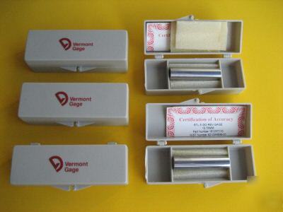 Vermont gage stl x go no go rev gage qty: 5 ultrasonic 